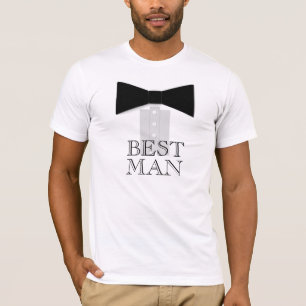 Trauzeuge Bow Krawatte T-Shirt