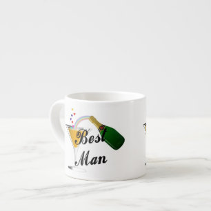 Trauzeuge-Champagne-Toast Espressotasse