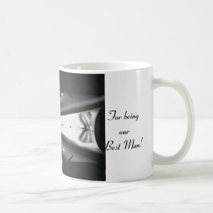 Trauzeuge Danke, Geschenk - Tuxedo Vorlage Kaffeetasse