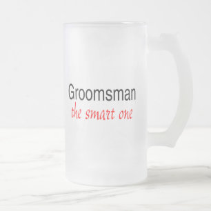 Trauzeuge das intelligente mattglas bierglas