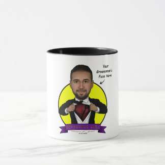 Trauzeuge/Deadpool-Karikatur Tasse