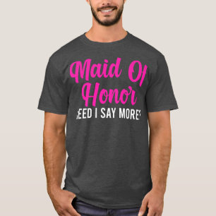 Trauzeuge der Männer braucht man mehr zu sagen Bra T-Shirt