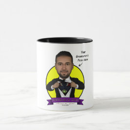 Trauzeuge/Doktor seltsame Karikatur Tasse