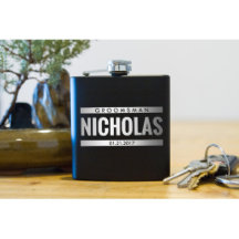 Trauzeuge-Flasche - personalisiertes