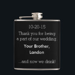 Trauzeuge Flask Flachmann<br><div class="desc">Trauzeuge Flask</div>