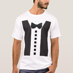 Trauzeuge Funny Tuxedo 🎩 Minimalistisches Elegant T-Shirt
