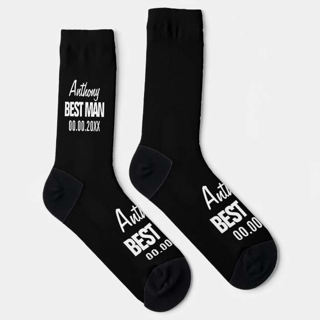 Trauzeuge Gastgeschenk Hochzeit Socken Geschenk fü (Rechts)