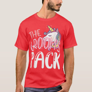 Trauzeuge Gay Bachelor Party Wedding Rainbow Unico T-Shirt