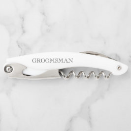 Trauzeuge Geschenk Hochzeit Datum klassische Bache Kellnermesser