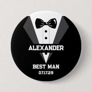Trauzeuge Geschenk mit Individuelle Name und Hochz Button