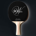 Trauzeuge Geschenk Modernes Monogramm Cooler Skrip Tischtennis Schläger<br><div class="desc">Hochzeitsfeier Gift Trauzeugen Trauzeuge Geschenk Moderne Monogramm Coolen Skriptnamen Ping Pong Paddle, die das Bierpong-Tisch in diesem Laden aufgeführt. Klicken Sie auf diese Vorlage personalisieren, um sie mit dem Monogramm Initial, dem Vornamen und dem Hochzeitdatum schnell und einfach anzupassen. Trauzeuge Gift Modern Monogram Cool Script Name Ping Pong Paddle, ist...</div>