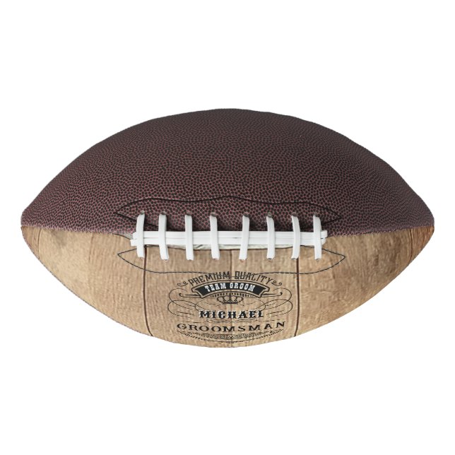 Trauzeuge Geschenke Football (Vorderseite)