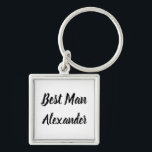 Trauzeuge Geschenke Individuelle Name Geschenke Ho Schlüsselanhänger<br><div class="desc">Schöne Kalligraphie,  Schlüsselanhänger aus schwarz-weißem Trauzeuge. Ideal für Gastgeschenke Hochzeiten.</div>