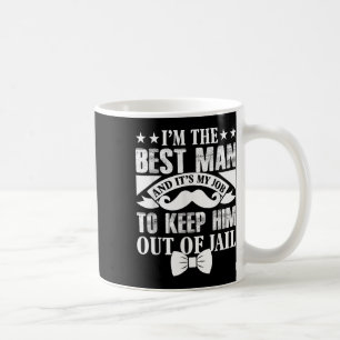 Trauzeuge Hochzeit Bräutigam Lustig Junggesellenab Kaffeetasse