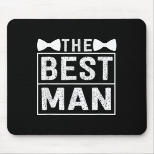 Trauzeuge Hochzeit Brautjungfer Lustig Junggeselli Mousepad