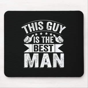 Trauzeuge Hochzeit Brautjungfer Lustiges Junggesel Mousepad