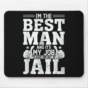 Trauzeuge Hochzeit Brautjungfern Lustig Braut Hoch Mousepad
