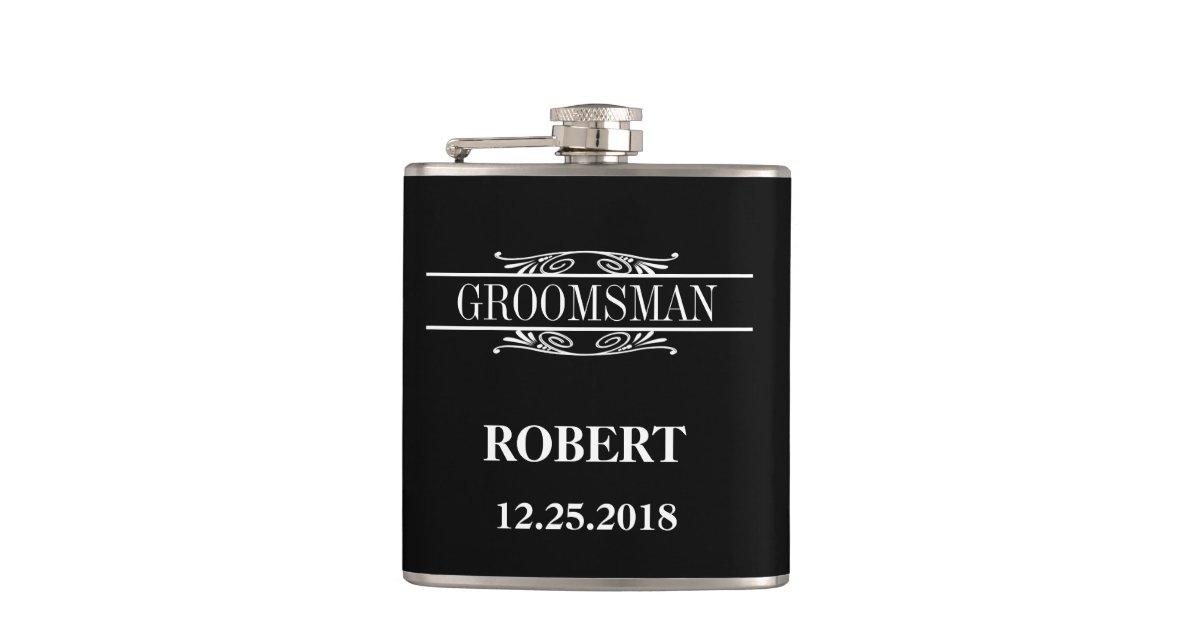 TrauzeugeHochzeit Flachmann Zazzle.ch