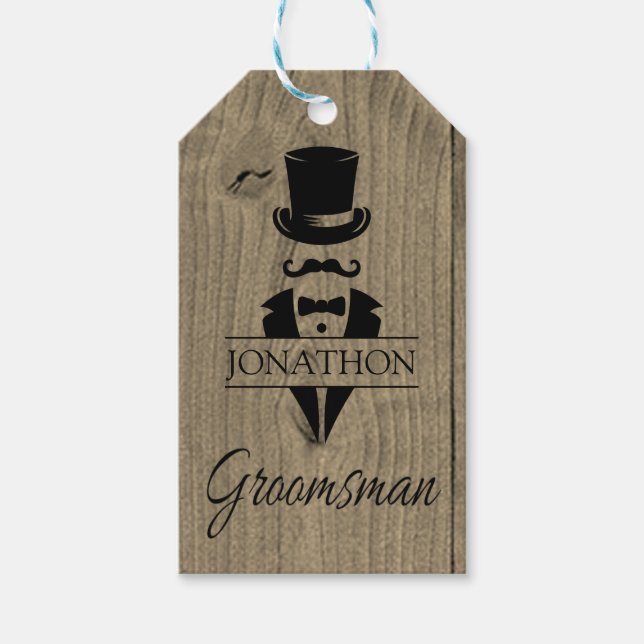 Trauzeuge Hochzeit Geschenkanhänger (Vorderseite)