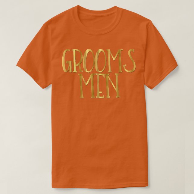 Trauzeuge Hochzeitsfeier T-Shirt (Design vorne)