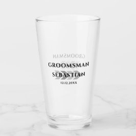 Trauzeuge Hochzeitsgeschenk Personalisiert Glas