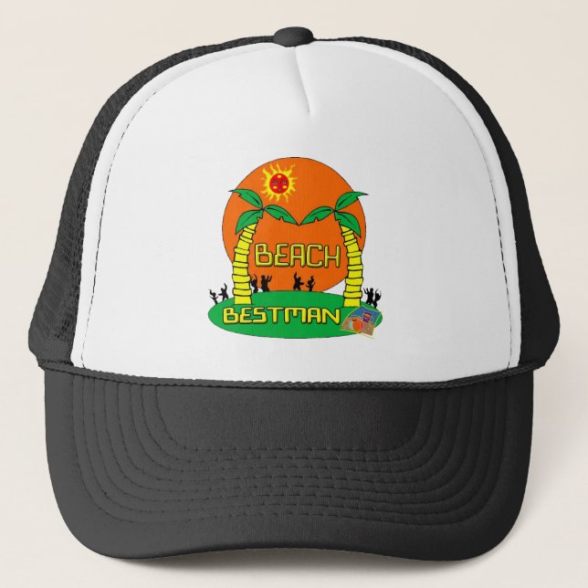 Trauzeuge-Hut/Kappe Truckerkappe (Vorderseite)
