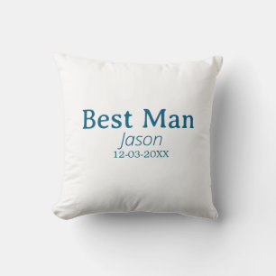 Trauzeuge Junggesellinnenabschied Name modern einf Kissen