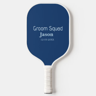 Trauzeuge Junggesellinnenabschied Name modern einf Pickleball Schläger