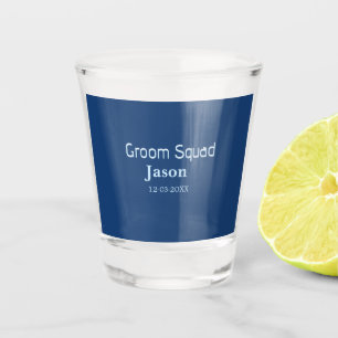 Trauzeuge Junggesellinnenabschied Name modern einf Schnapsglas