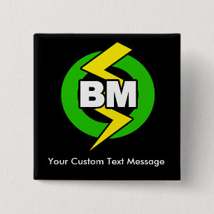 Trauzeuge-Knopf, kundenspezifischer Text Button