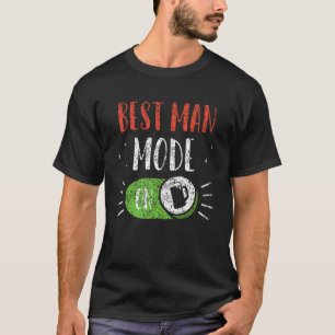 Trauzeuge Mode Auf Bräutigam Team Party Junggesell T-Shirt