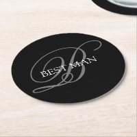 Trauzeuge Monogram Black Gray
