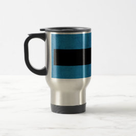 TRAUZEUGE Name-Kobalt-Blaugrunge-Damast Reisebecher