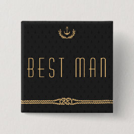 Trauzeuge Nautical Wedding Buttons