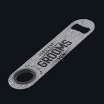 Trauzeuge Rustic Gray Wood Personalisierter Bar Ke Speed Flaschenöffner<br><div class="desc">Trauzeuge Rustic Gray Wood Personalisierter Bar Key Dieser Trauzeuge ist ein individuelles Design mit einer maskulinen Blocktypografie auf einem rustikalen grauen Holzhintergrund. Sie können den Namen und das Datum leicht personalisieren. Das elegante Accessoire für einen Trauzeuge oder eine Junggesellenparty!</div>