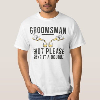 Trauzeuge Shooting bitte ein Doppel machen T-Shirt