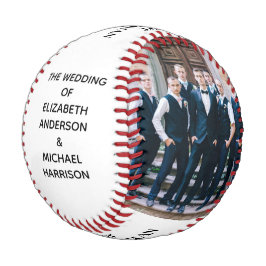 Trauzeuge Souvenir Personalisierte Fotos Baseball