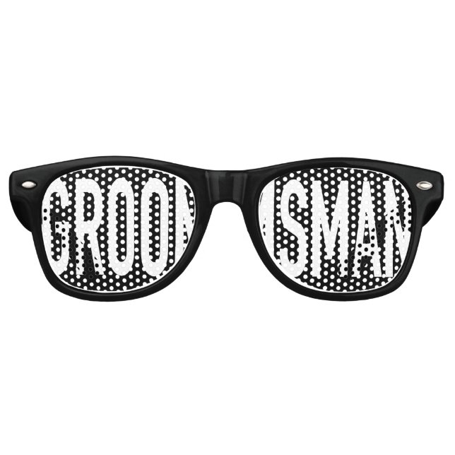 Trauzeuge Swag Party Shades Sonnenbrille (Vorderseite)