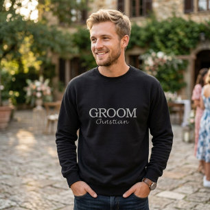 Trauzeuge Sweatshirt Zukünftiger Herrscher Bestick