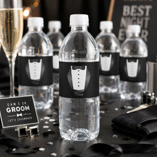 Trauzeuge Team Groom black tuxedo Bachelor Party