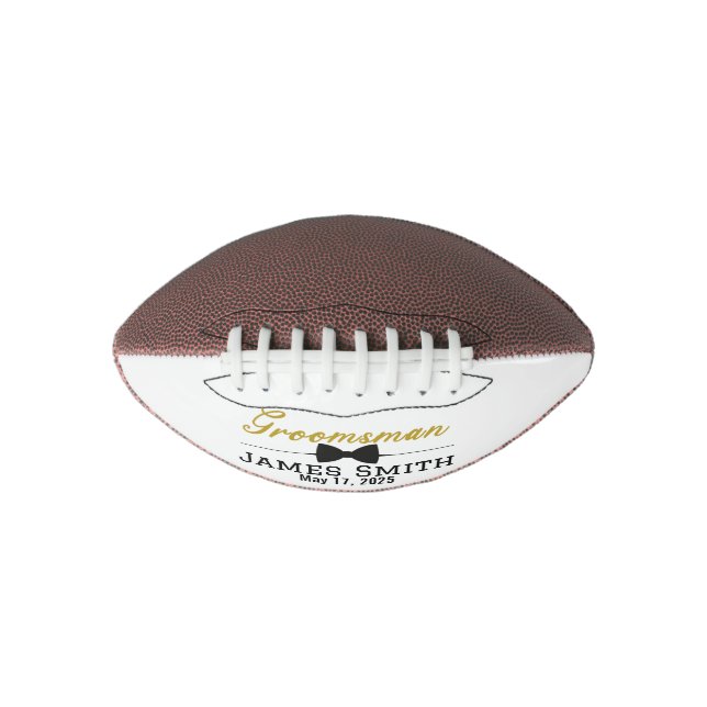 Trauzeuge Vorschlag Mini Football (Vorderseite)