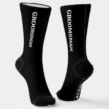 Trauzeuge Wedding Party Socks