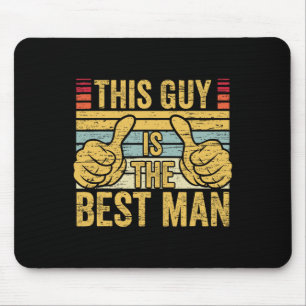 Trauzeuge Wedding Trauzeugen Funny Bridal Bachelor Mousepad
