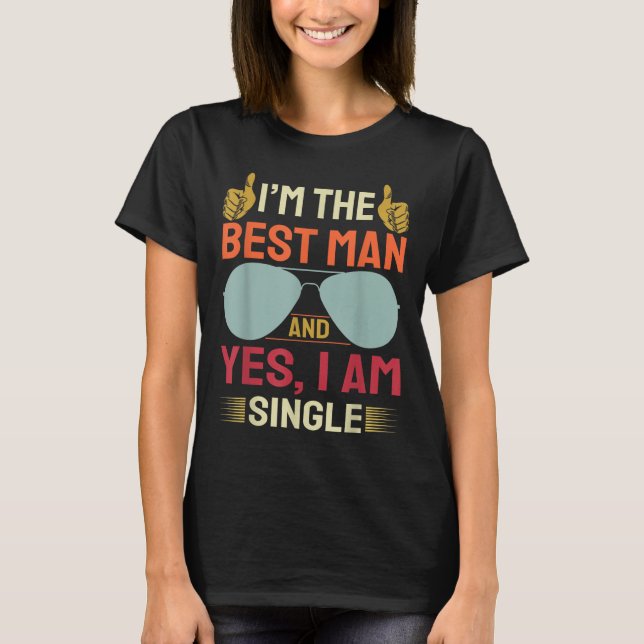 Trauzeuge Wedding Trauzeugen Funny Bridal Bachelor T-Shirt (Vorderseite)