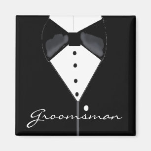Trauzeuge Wedding Tuxedo Magnet