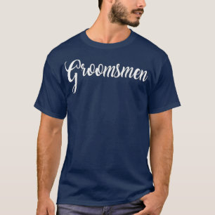 Trauzeuge White Wedding Bride Groom Bachelor Teil T-Shirt