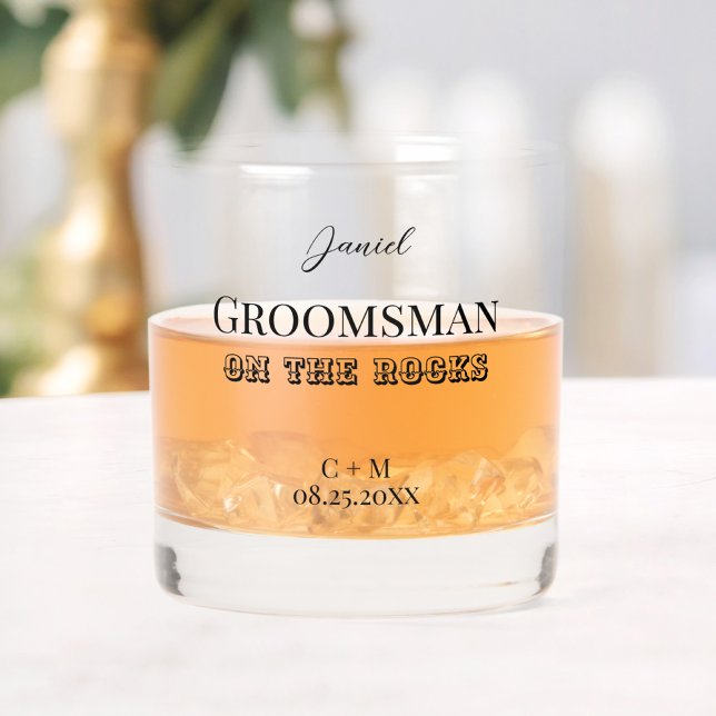 Trauzeuge zum Vorschlag "Steine" Whiskyglas (Von Creator hochgeladen)