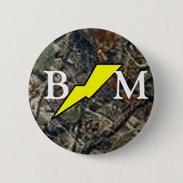 Trauzeugeflecken mit Camouflage Button (Vorderseite)
