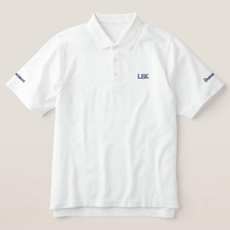 Trauzeugen Bachelor, bestickt mit Navy Blue Groom