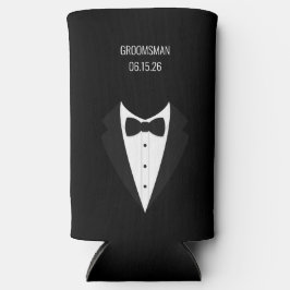 Trauzeugen Black Tuxedo Selters Dosenkühler